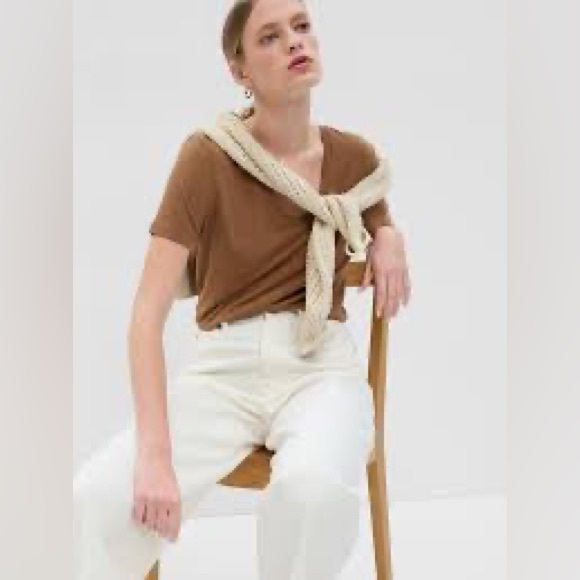 Tall Gap Linen Blend Shirt | Linen Tshirt - Picture 8 of 9